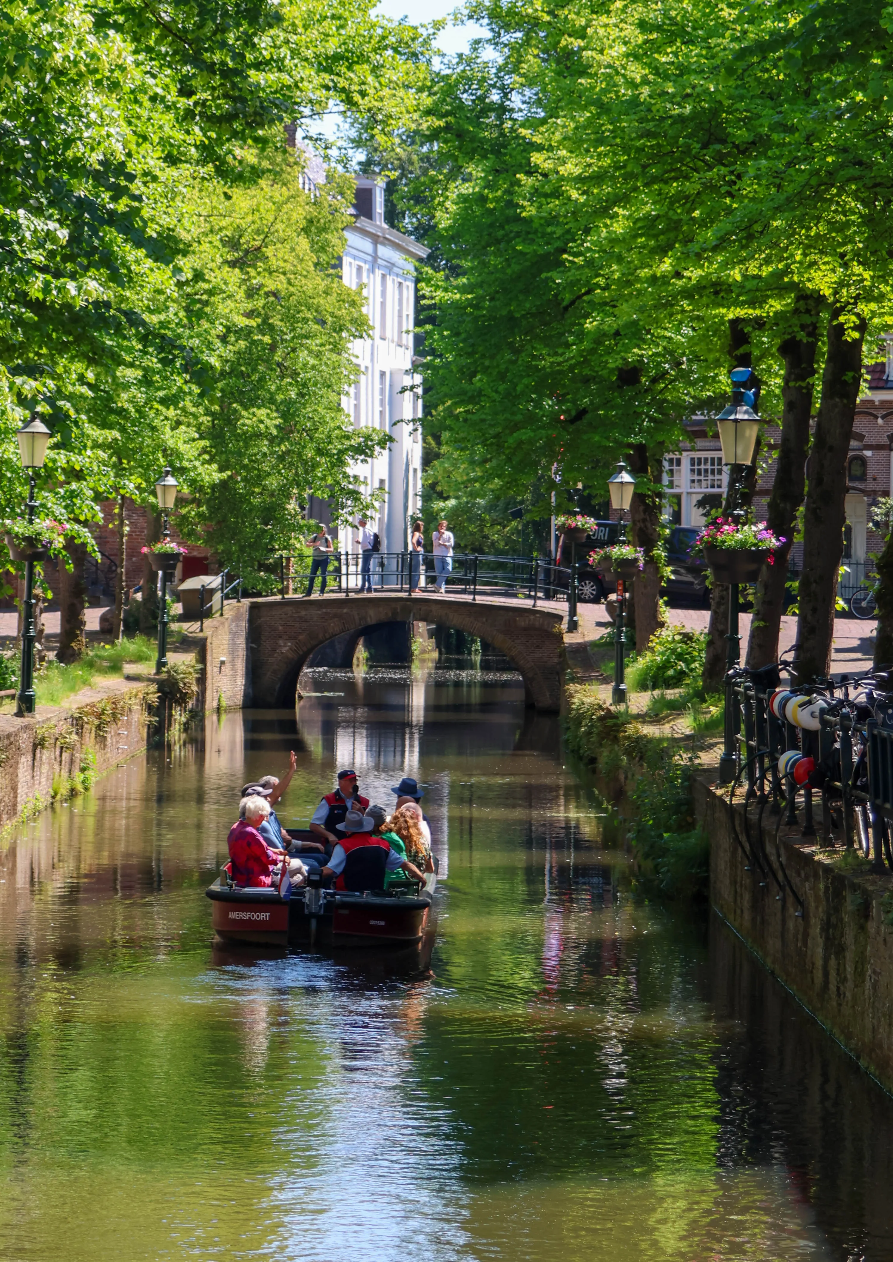 Gracht in de Amersfoortse binnenstad