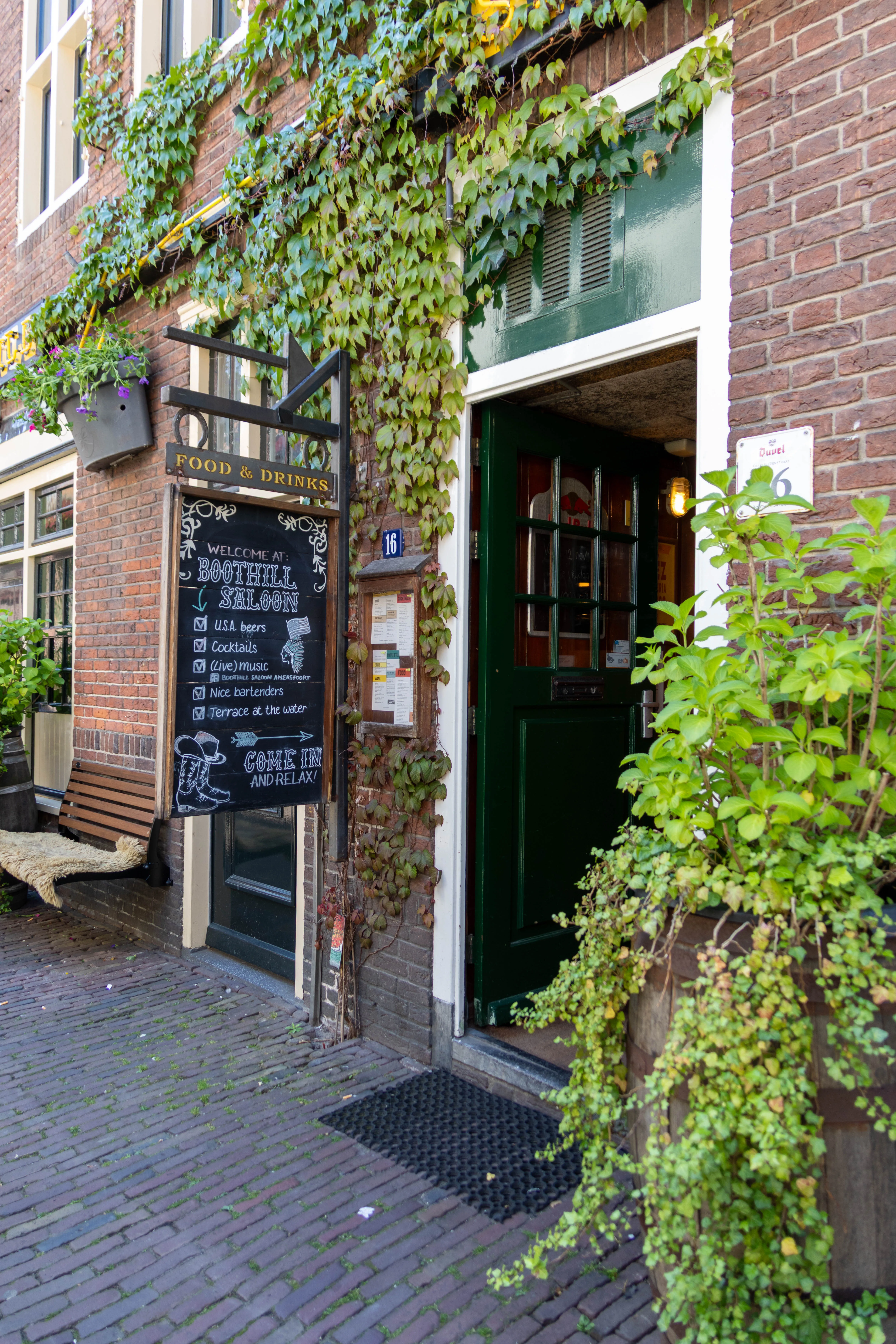 Binnenplaats in het oude centrum