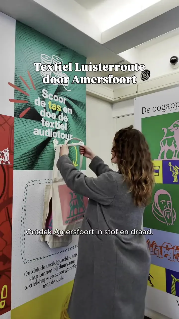 Wandeling door de stad voor het Podwalk-concept